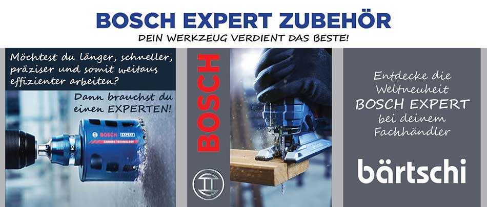 Expert-Linie von Bosch für Profis