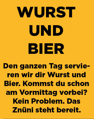 Verpflegung